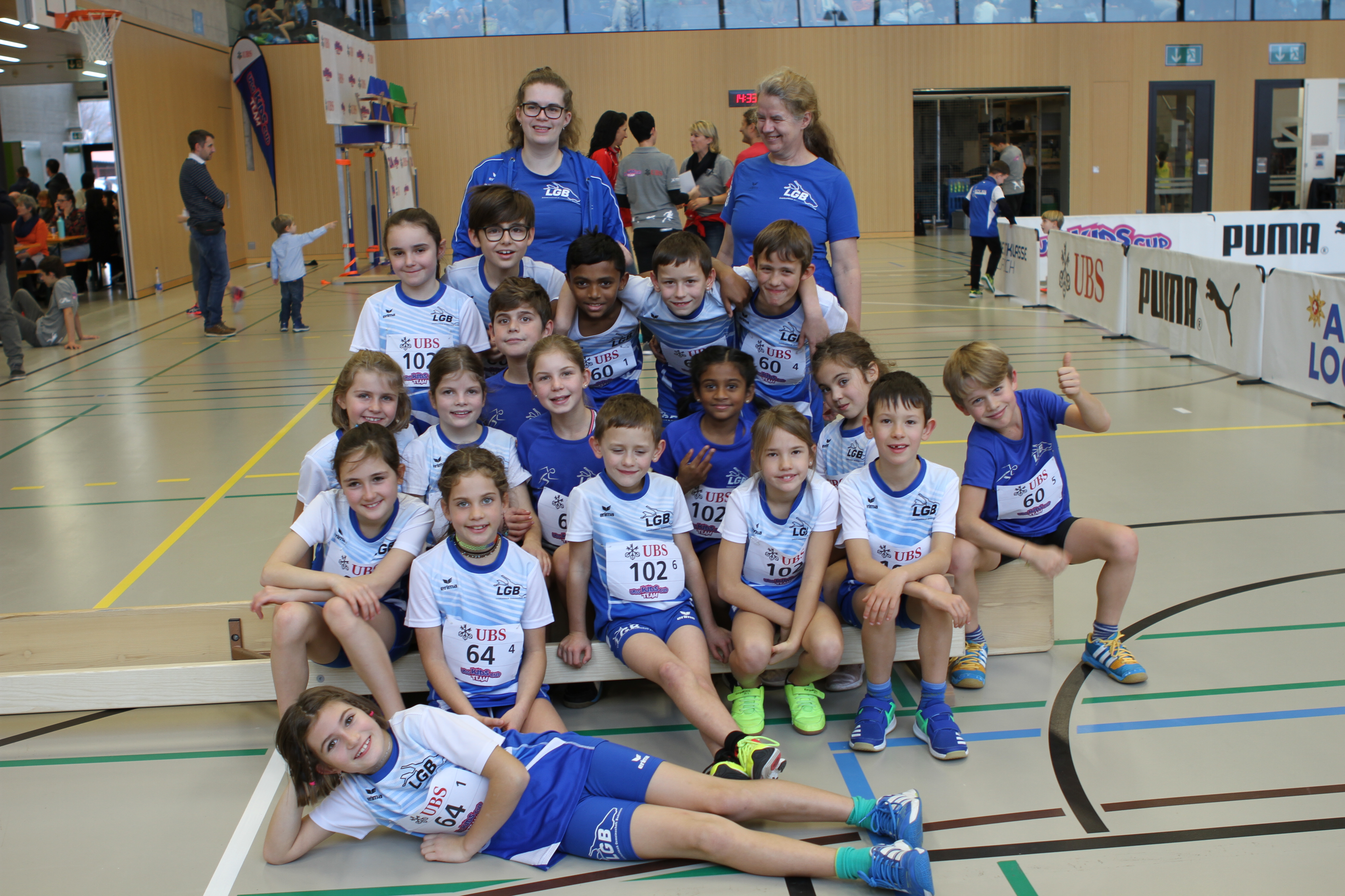 LGB am UBS Kids Cup Team in Oberriet